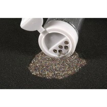 Glitter in eine Streudose 14g, silber