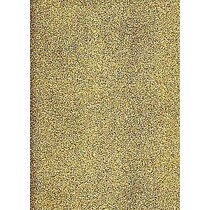 A4 sticker ark: glitter, guld