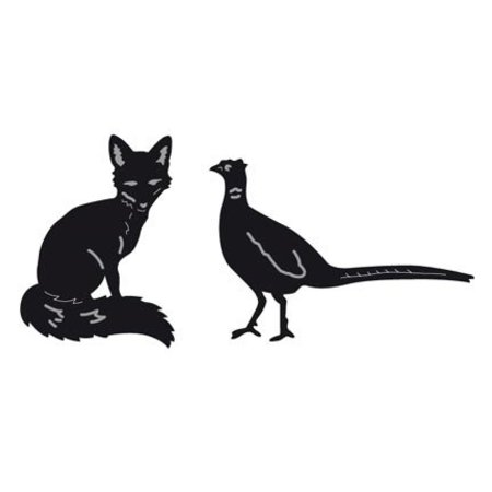 Marianne Design Stanz- und Prägeschablonen, Tiny's Animals, Fox und Fasan