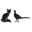 Marianne Design Stanz- und Prägeschablonen, Tiny's Animals, Fox und Fasan