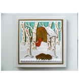 Marianne Design Kutte og prege sjablonger, Tiny er dyr, Fox og Pheasant