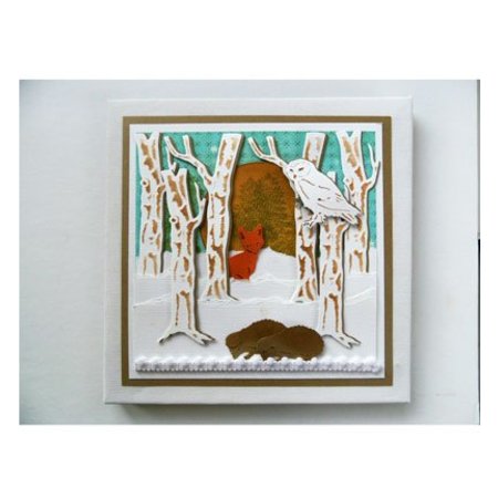 Marianne Design Stanz- und Prägeschablonen, Tiny's Animals, Fox und Fasan