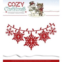 Cutting en embossing stencils, Yvonne Creations, ster