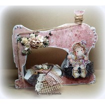 Objects for decorating, sewing machine