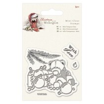 Transparent stamps, Wellington Bear Christmas