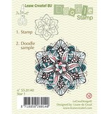 Leane Creatief - Lea'bilities Tampons transparents, Doodle étoile