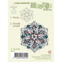 Transparent stamps, Doodle Star