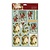Exlusiv A4 Decoupage Set, viktoriansk jul, julenissen