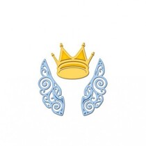 Skæring og prægning stencils, D-Lites, vinger og krone