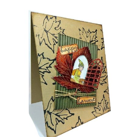 Spellbinders und Rayher Cutting en embossing stencils, metaal sjabloon Inspire, Natuurlijk frame