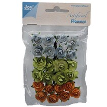 24 Röschen, 3 Farben