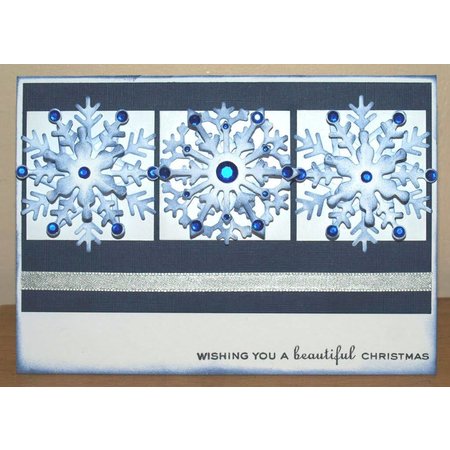 Creative Expressions Coupe et gaufrage pochoirs, des cristaux de glace 3