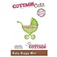 Cottage Cutz Coupe et de gaufrage pochoirs CottageCutz, Sujet: Baby