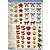 Embellishments / Verzierungen Ottima idea! Fogli singoli Die con accessori in carta 250g magazzino, A4