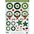 Embellishments / Verzierungen Tolle Idee! Stanzbogen mit Accessoires aus 250g Kartenkarton, Format A4