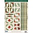 Embellishments / Verzierungen Stanzbogen mit Ecken und Bordueren aus 250g Kartenkarton, Format A4