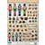 Embellishments / Verzierungen Die cut sheets with nutcrackers, dried fruit from 250g card stock, A4