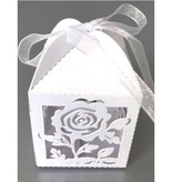 Dekoration Schachtel Gestalten / Boxe ... Case 10 cadeau avec motif rose délicate
