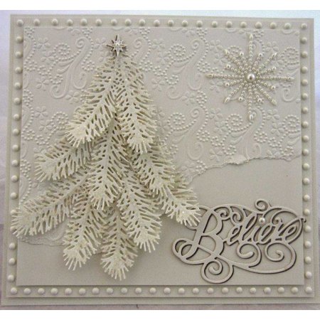 Marianne Design Marianne Design, embossing and Schneideshablone, fir branch, LR0181