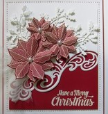 Creative Expressions Cutting and embossing stencils, leaves and flowers CED3008)