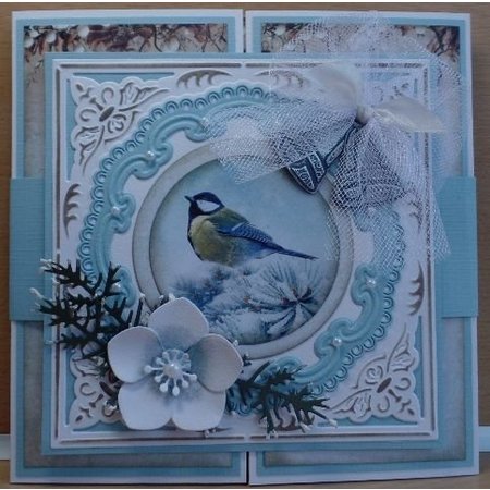 Marianne Design Cutting en embossing stencils, 2 en 1 beeld Kandelaar