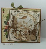 Marianne Design Stanz- und Prägeschablonen, 2 Rahmen und 1 Kerzenständer