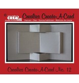 Crealies und CraftEmotions Fustelle per la progettazione di Pop-Up Card