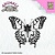 Nellie snellen Gjennomsiktig stempel, butterfly