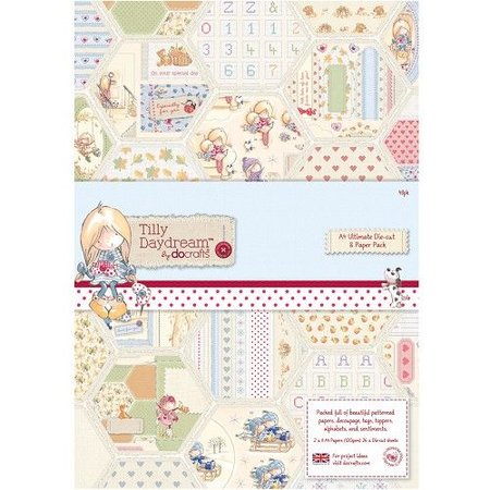 DESIGNER BLÖCKE  / DESIGNER PAPER A4 ultime Designersblock "Tilly Daydream"