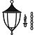 Marianne Design Taglio e goffratura stencil Marianne Design, lanterna e la candela