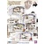 BASTELSETS / CRAFT KITS: Complete Kits, for 4 Christmas Cards