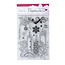 Stempel / Stamp: Transparent selos transparentes, velas de Natal