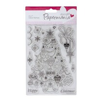 Transparent Stempel, Weihnachtsbaum