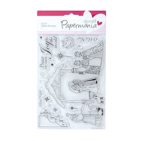 Stempel / Stamp: Transparent Transparent Stempel, Weihnachtskrippe