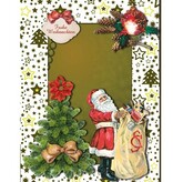 BASTELSETS / CRAFT KITS: Bastelmappe zur Gestaltung von 8 edele Weihnachtskarten