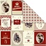 Designer Papier Scrapbooking: 30,5 x 30,5 cm Papier Carta Designer 30,5 x 30,5 cm, motivi natalizi