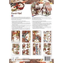 8 vellen Decoupage papier A4