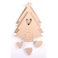 Objekten zum Dekorieren / objects for decorating Árbol de MDF de Navidad con caja de música