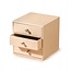 Objekten zum Dekorieren / objects for decorating Pappschubladenbox mit 3 Fächern, natur