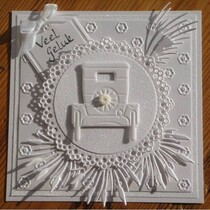 Marianne Design, presning og prægning stencil