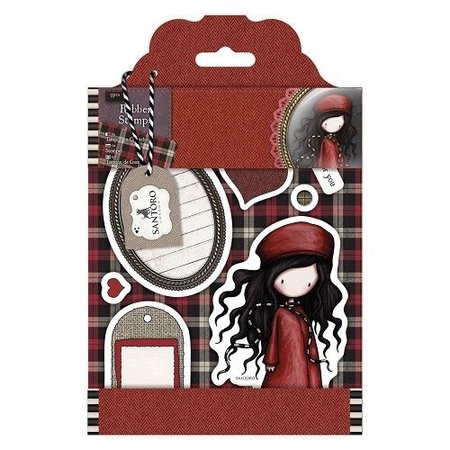 Gorjuss / Santoro Carimbo de borracha, gorjuss, Santoro Tweed - Noite de Inverno