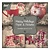 Joy!Crafts und JM Creation Bloco de papel 10 x 10 cm, "boas festas"
