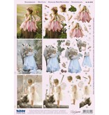 BILDER / PICTURES: Studio Light, Staf Wesenbeek, Willem Haenraets A4 Die cut sheets 3D, Topic: Angel