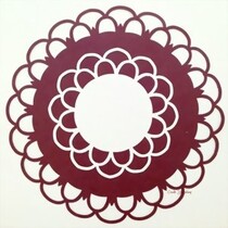 Cartucho inserto de troquelado de las fronteras del condado