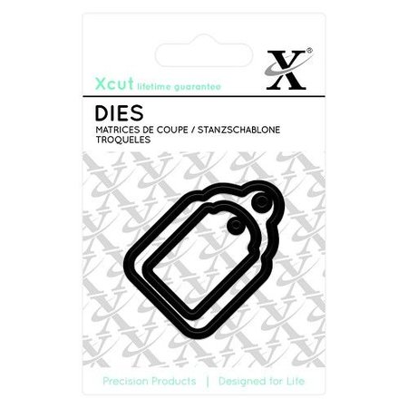 X-Cut / Docrafts Stanz- und Prägeschablonen, Mini Labels