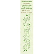 Embossing Folder "Holly forlater" av Leane Creatief