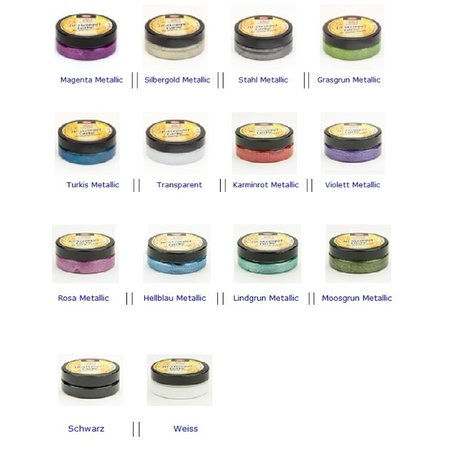 FARBE / INK / CHALKS ... 3D stempel Farge: Valg av 14 farger