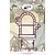 Precious Marieke Corte y estampado en relieve plantillas, granja Tur