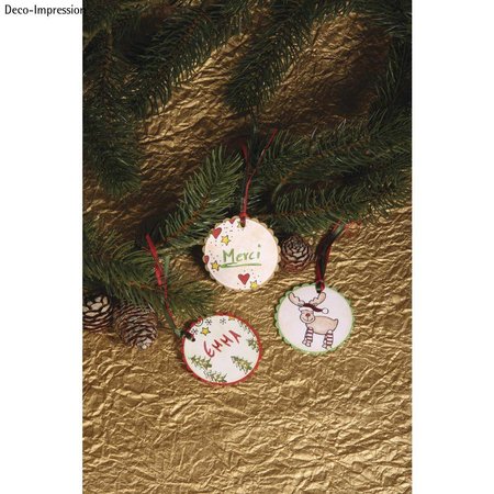 Stempel / Stamp: Holz / Wood Mini wood stamp Funny Elche