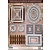 Embellishments / Verzierungen Die cut sheets Picture Frames, with silver, 17 parts